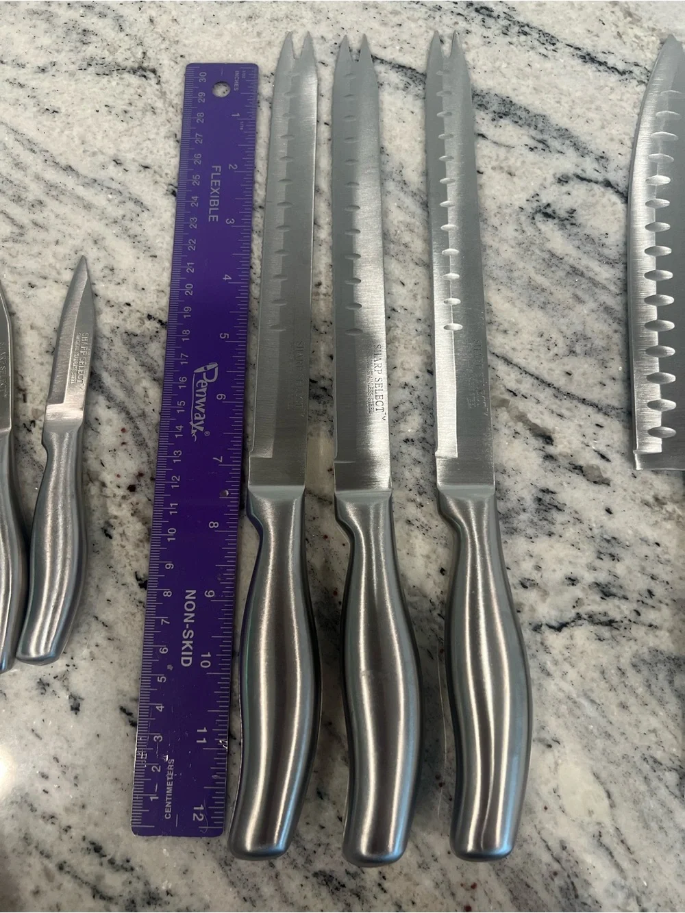 Sharp Select surgical Silver Stainless Steel Knife Set - 10 Piece